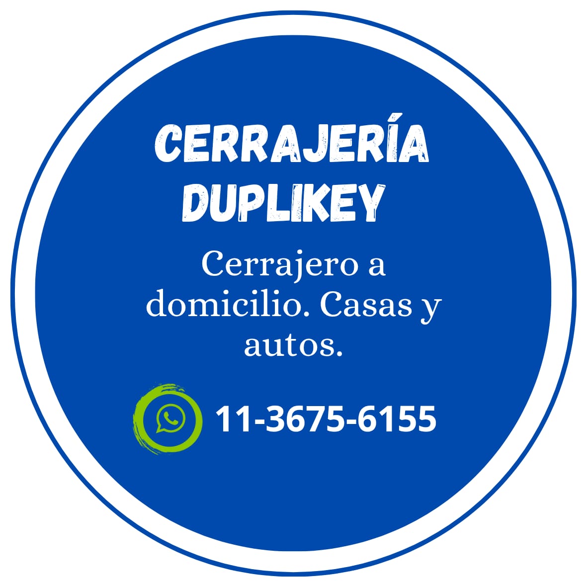 Cerrajeria automotor hogar las 24 hs 