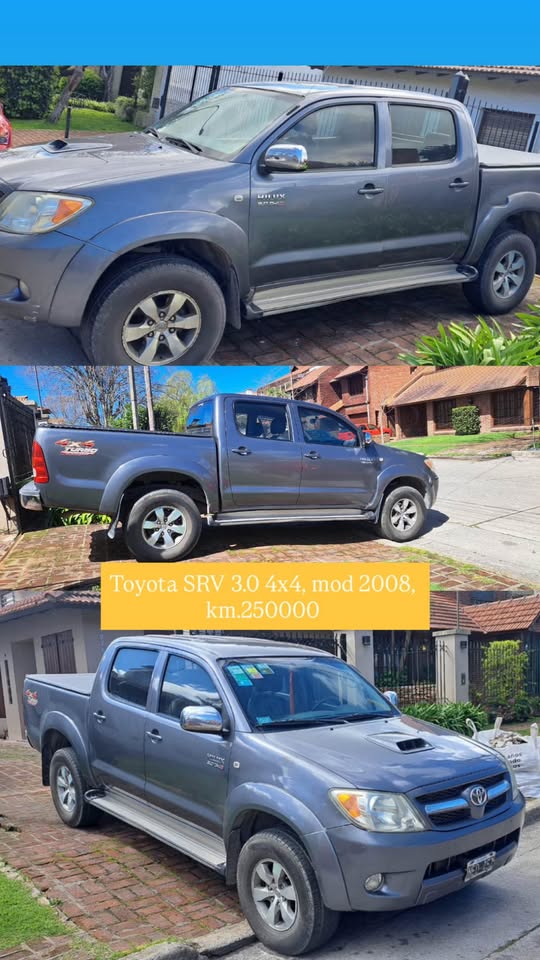 Toyota SRV 3.0 4x4, mod 2008